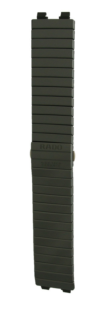 Horlogeband Rado R21347172 / 01.111.0294.3.075 / 111.0294.3 / R070459910 Keramiek Zwart
